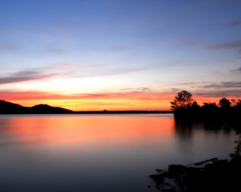 Arkansas River Sunset Wall Art