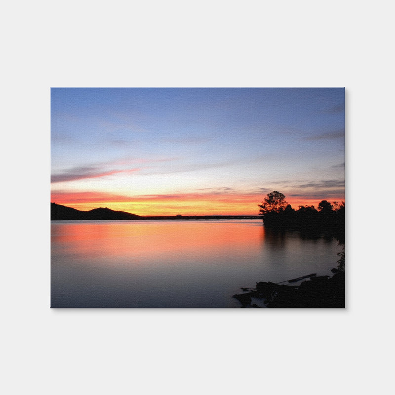 AUTO-MOCKUP WHITE | Arkansas River Sunset | 1 Piece | Gallery Wrap Canvas | group=4x3