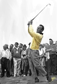 Arnold Palmer Tee Shot Wall Art