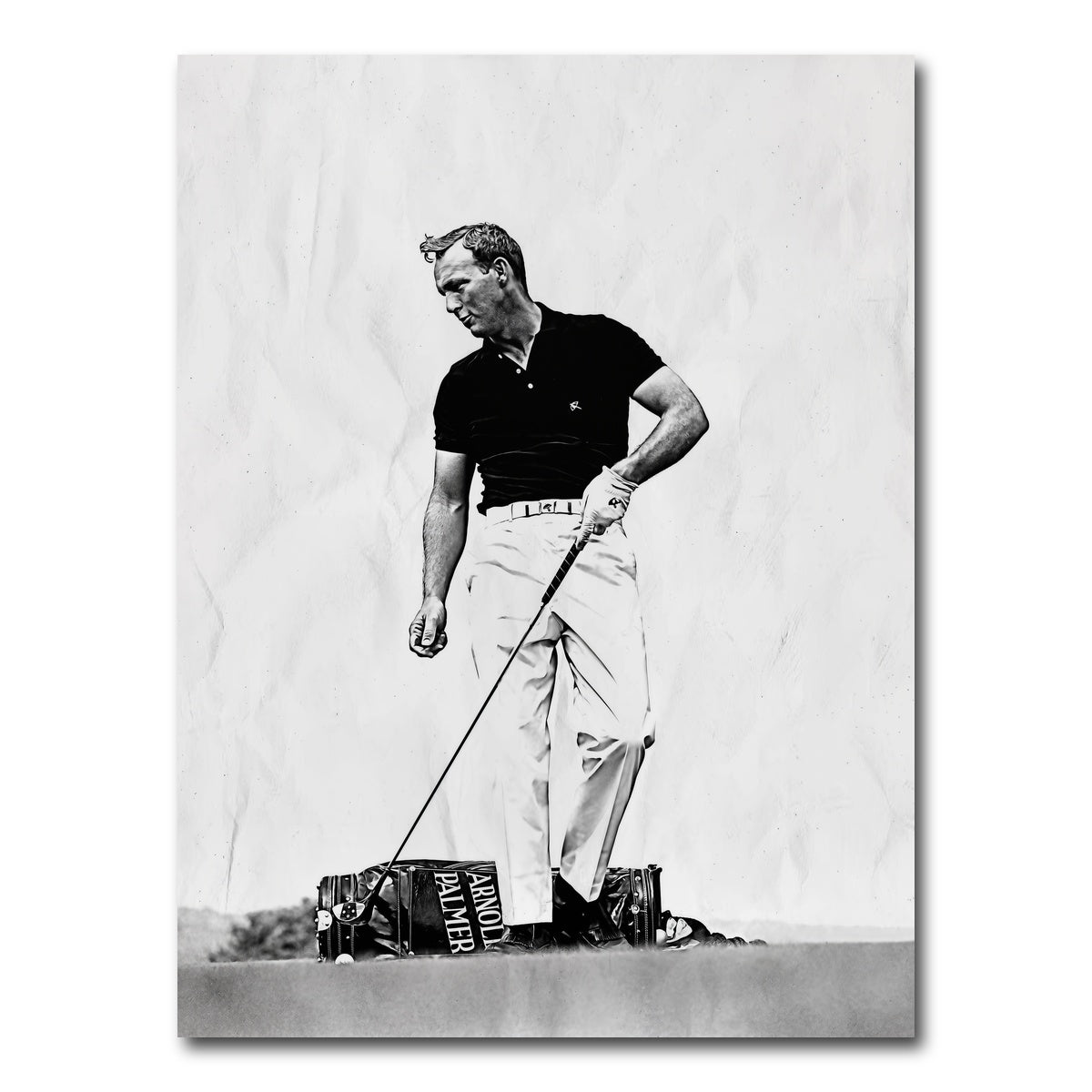 AUTO-MOCKUP WHITE | Arnold Palmer in Ink | 1 Piece | Gallery Wrap Canvas | group=3x4