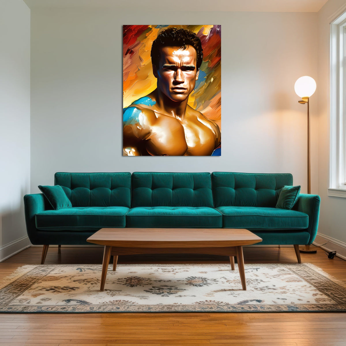 Arnold Schwarzenegger Pecs Wall Art