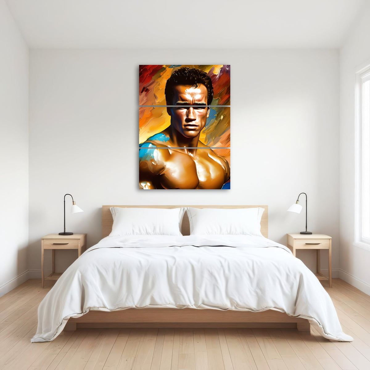 Arnold Schwarzenegger Pecs Wall Art