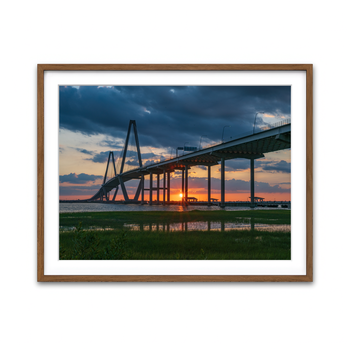 Framed Print 4x3 Walnut