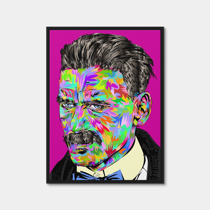 AUTO-MOCKUP WHITE | Arthur Shelby Color Splash | 1 Piece | Black Framed Canvas | group=3x4