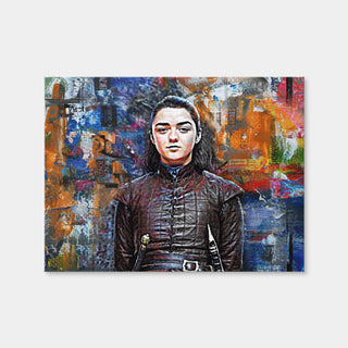 AUTO-MOCKUP WHITE | Arya Stark | 1 Piece | Gallery Wrap Canvas | group=4x3