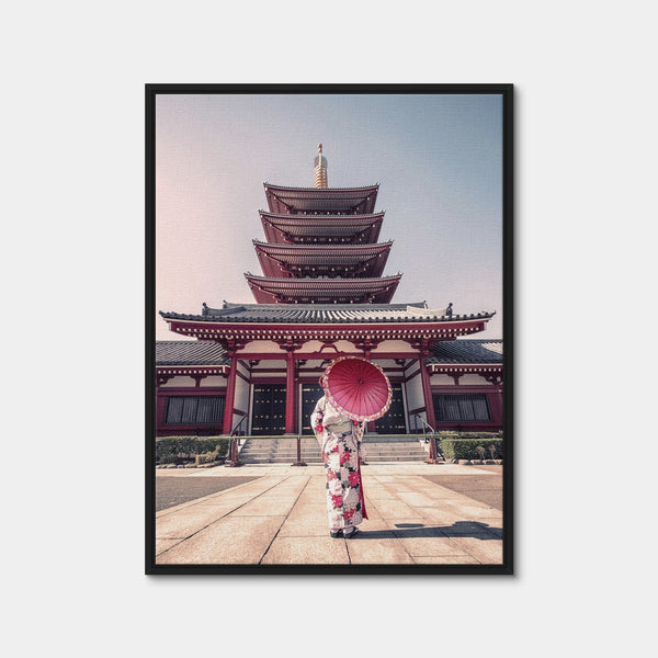 Asakusa Wall Art — Framed Canvas Format preview