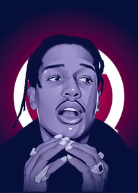 Asap Rocky Wall Art