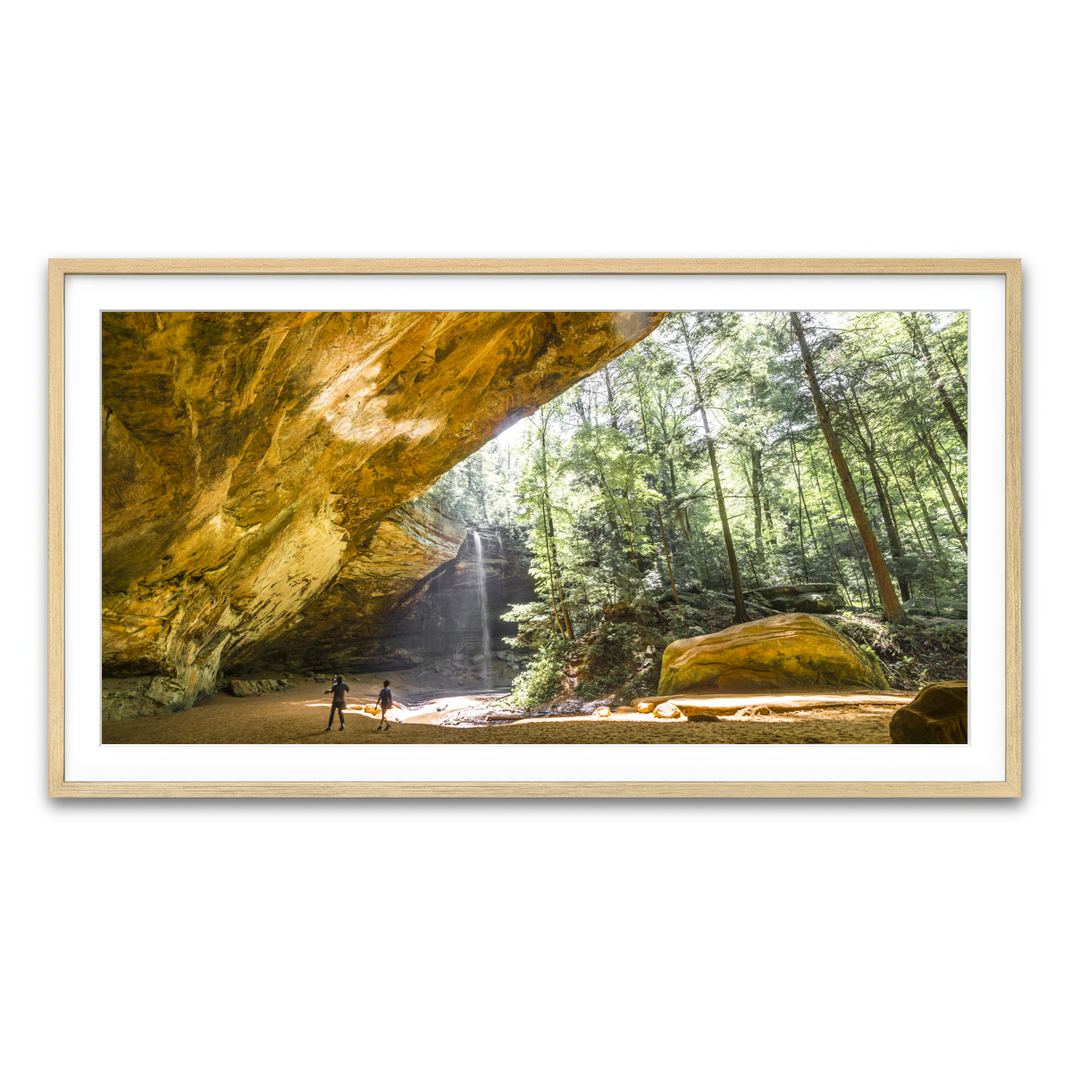 Framed Print 2x1 Natural