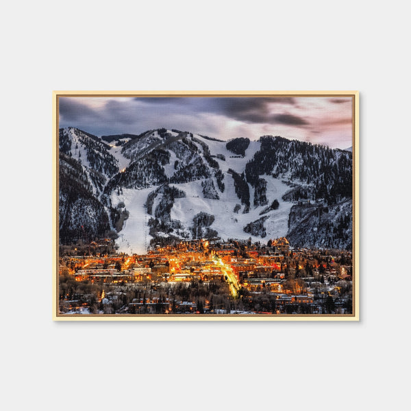 Aspen Wall Art — Framed Canvas Format preview