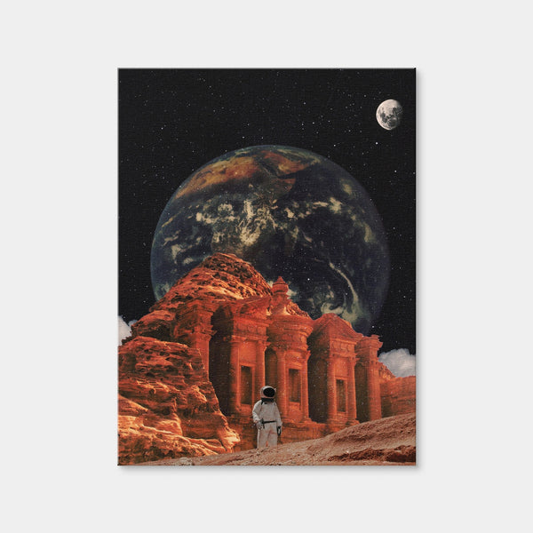 Astro Hill Wall Art — Canvas Wrap Format preview