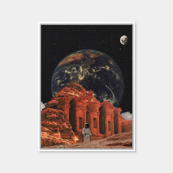 Astro Hill Wall Art — Framed Canvas Format preview