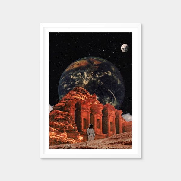 Astro Hill Wall Art — Framed Print Format preview