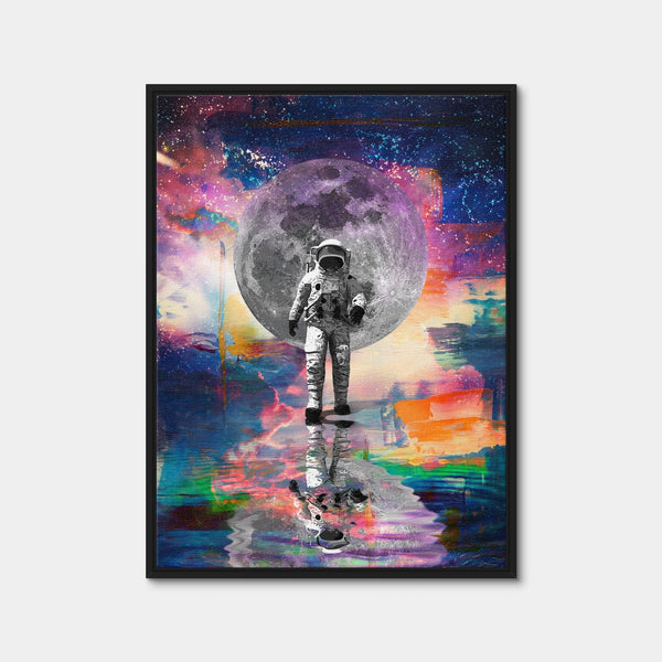Astro Sky Canvas Art Wall Art — Framed Canvas Format preview