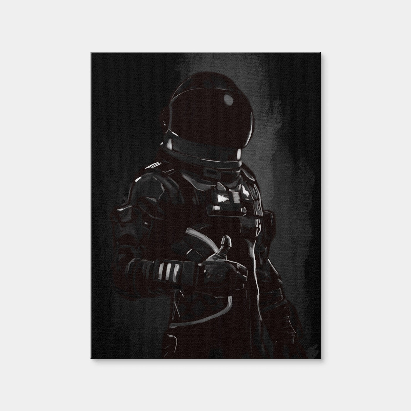 AUTO-MOCKUP WHITE | Astronaut Character | 1 Piece | Gallery Wrap Canvas | group=3x4
