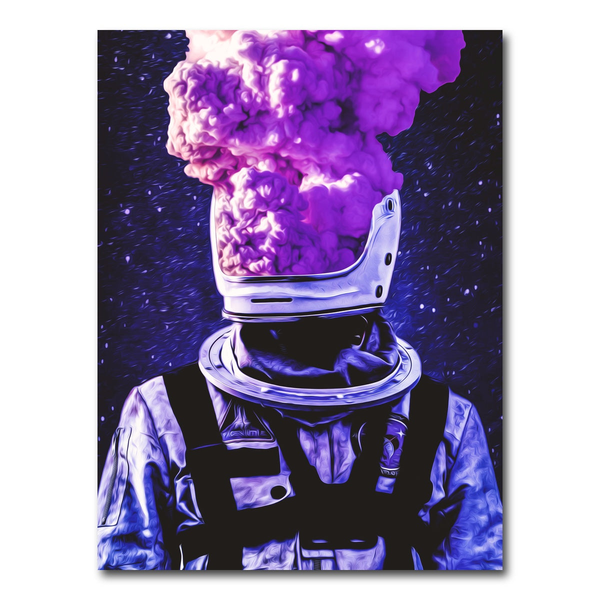 AUTO-MOCKUP WHITE | Astronaut Haze | 1 Piece | Gallery Wrap Canvas | group=3x4