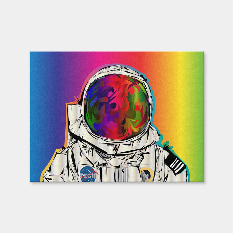 AUTO-MOCKUP WHITE | Astronaut | 1 Piece | Gallery Wrap | group=4x3