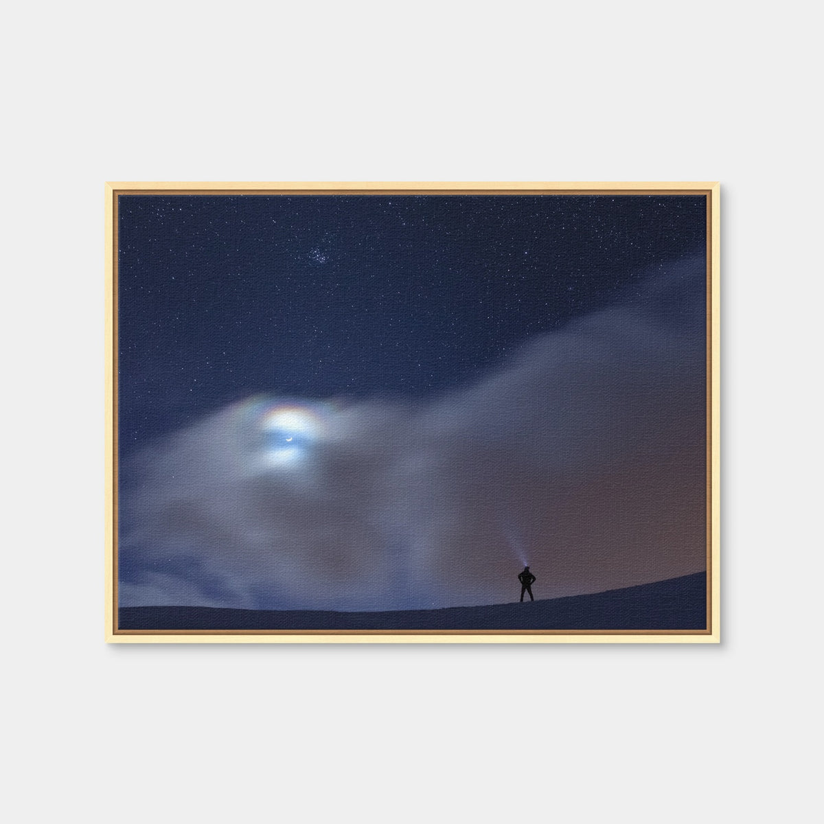 AUTO-MOCKUP WHITE | Astrophoto | 1 Piece | Natural Framed Canvas | group=4x3