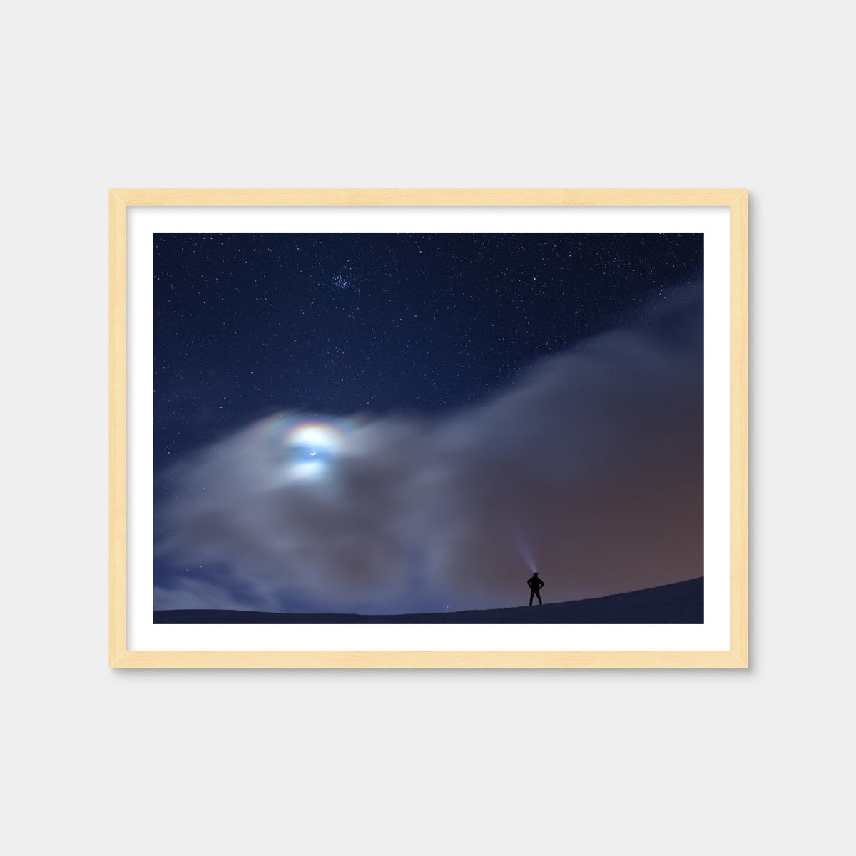 AUTO-MOCKUP WHITE | Astrophoto | 1 Piece | Natural Framed Print | group=4x3