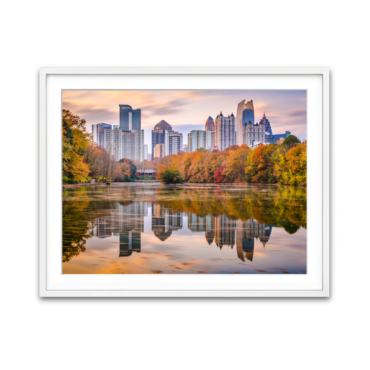 Framed Print 4x3 White