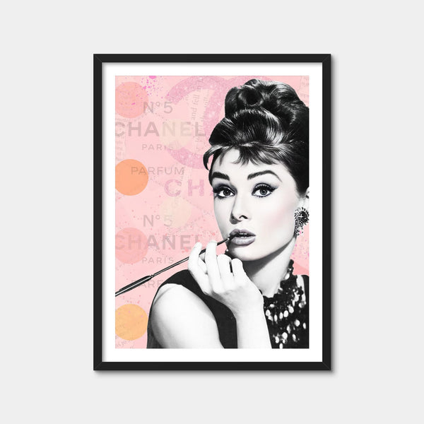 Audrey Wall Art — Framed Print Format preview