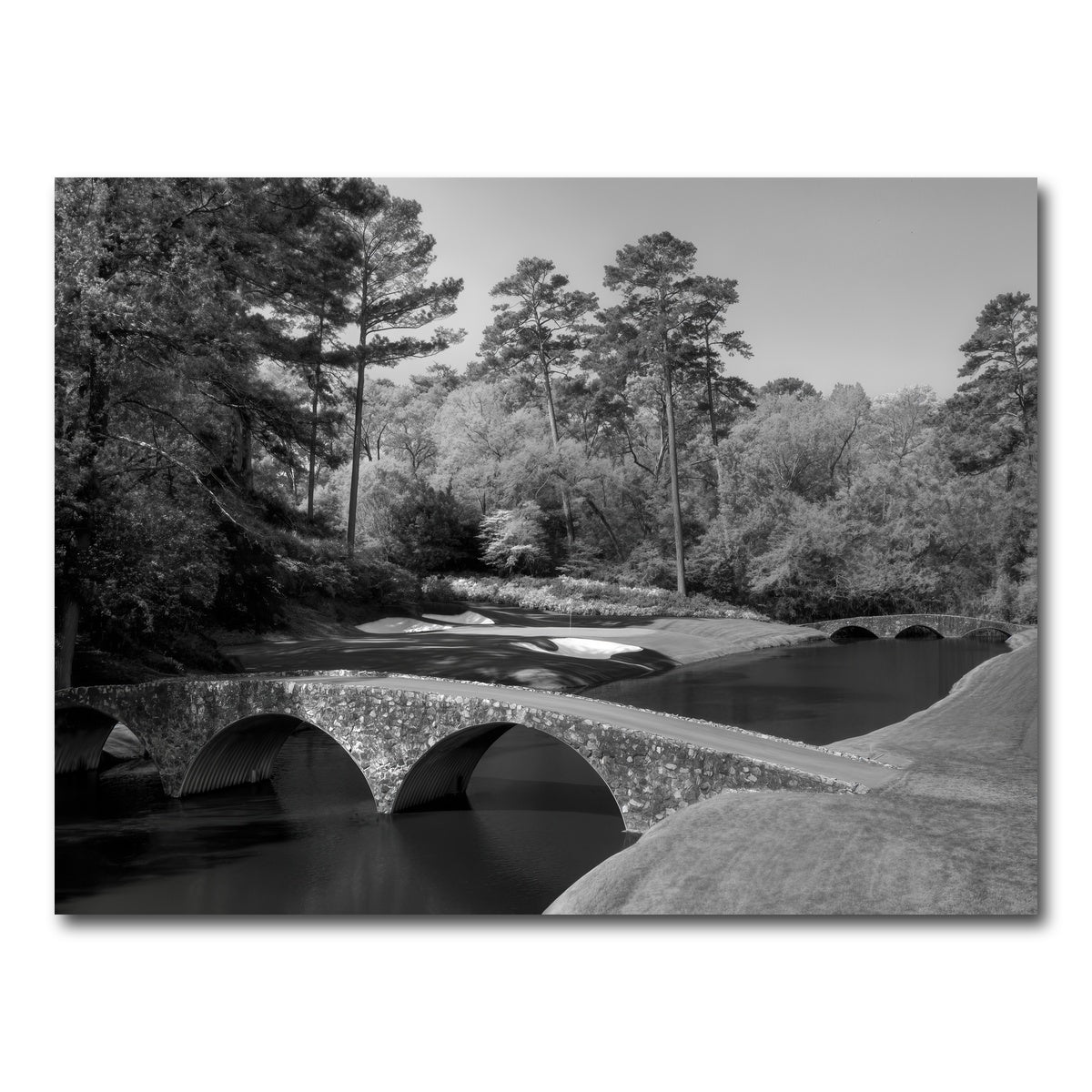 AUTO-MOCKUP WHITE | Augusta National Grayscale | 1 Piece | Gallery Wrap Canvas | group=4x3