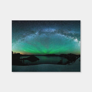 AUTO-MOCKUP WHITE | Aurora Borealis | 1 Piece | Gallery Wrap Canvas | group=4x3