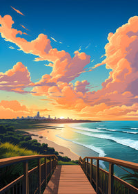 Australia - Gold Coast beach Wall Art