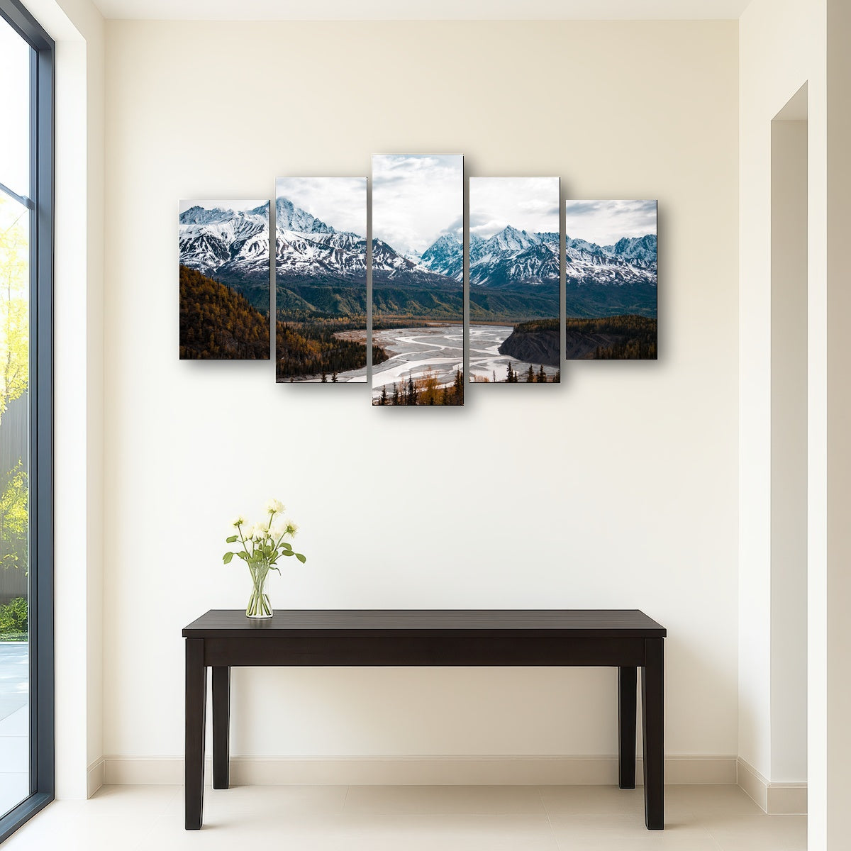 AUTO-MOCKUP ROOM | Autumn Landscape - Alaska