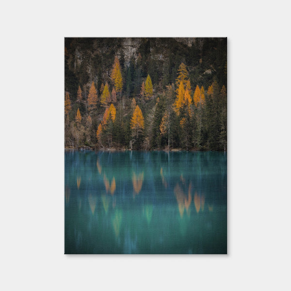 Autumn Reflections Wall Art — Canvas Wrap Format preview