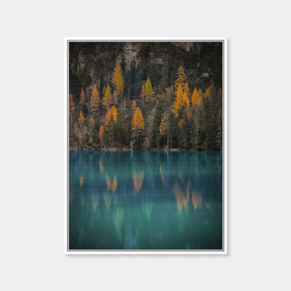 Autumn Reflections Wall Art — Framed Canvas Format preview