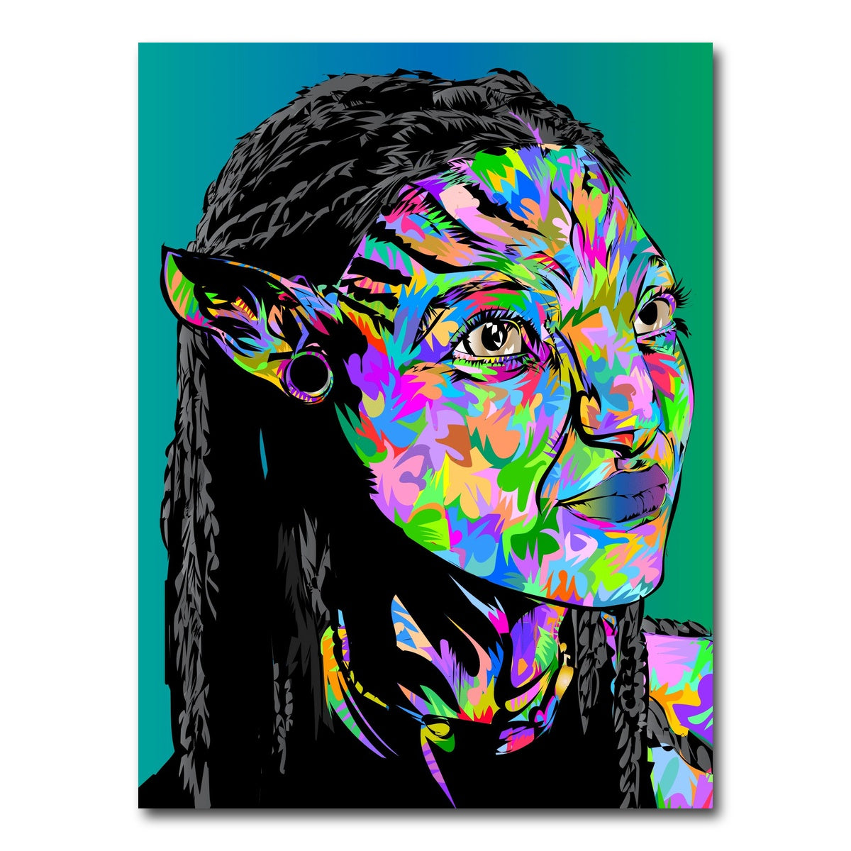 AUTO-MOCKUP WHITE | Avatar One | 1 Piece | Gallery Wrap Canvas | group=3x4