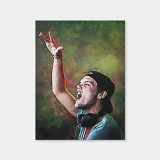 AUTO-MOCKUP WHITE | Avicii | 1 Piece | Gallery Wrap Canvas | group=3x4