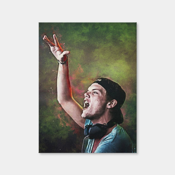 Avicii Wall Art — Canvas Wrap Format preview