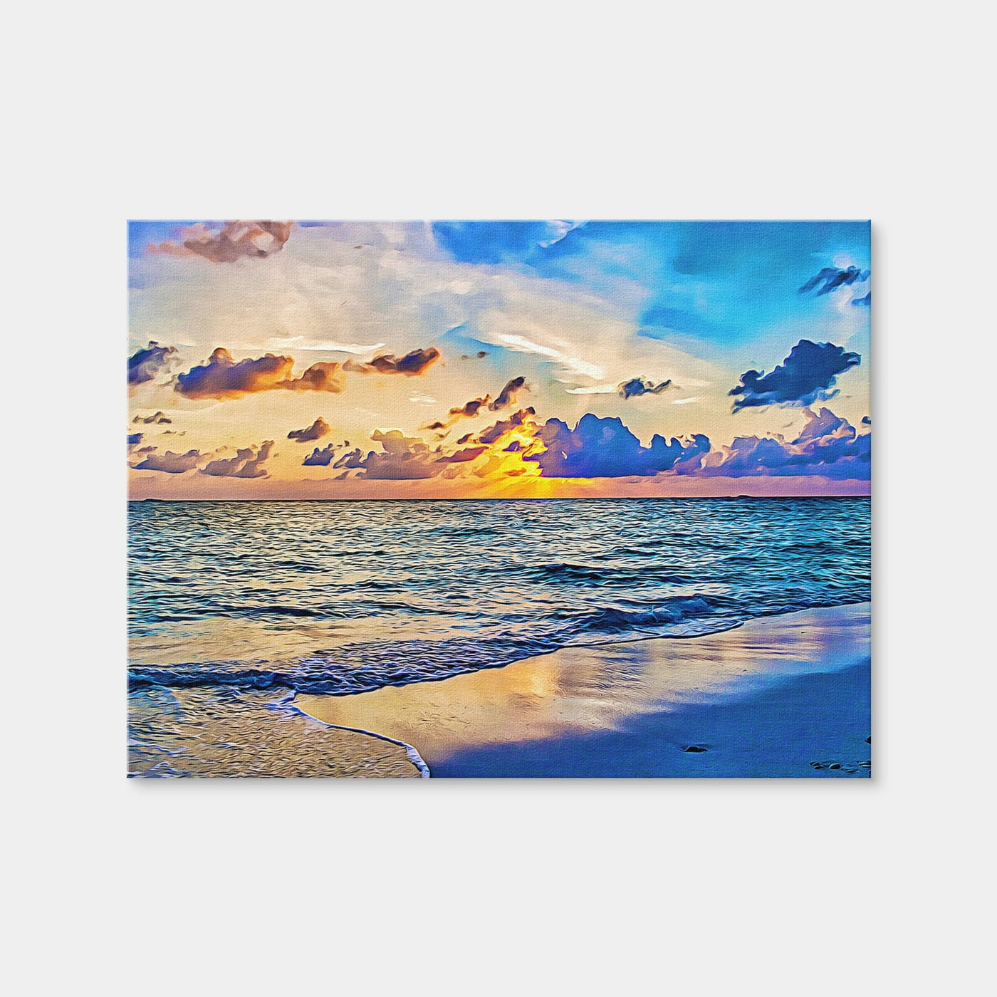 AUTO-MOCKUP WHITE | Azure Sunset | 1 Piece | Gallery Wrap | group=4x3
