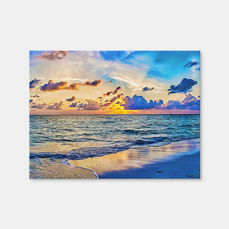 AUTO-MOCKUP WHITE | Azure Sunset | 1 Piece | Gallery Wrap | group=4x3