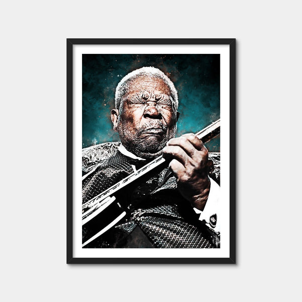 B.B. King Wall Art — Framed Print Format preview