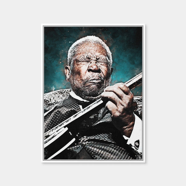 B.B. King Wall Art — Framed Canvas Format preview