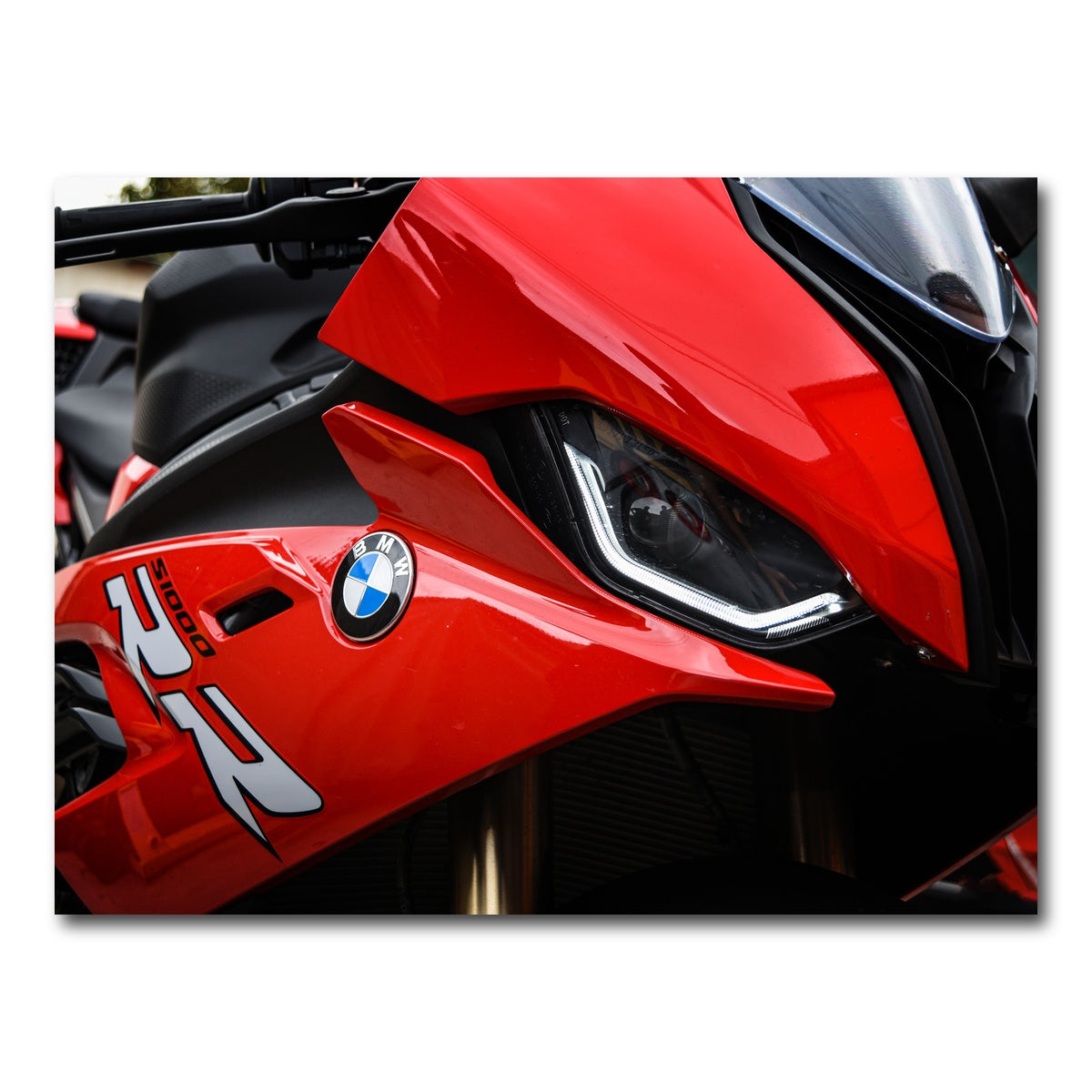 AUTO-MOCKUP WHITE | BMW S1000 | 1 Piece | Gallery Wrap Canvas | group=4x3