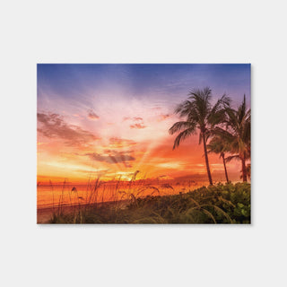 AUTO-MOCKUP WHITE | BONITA BEACH Lovely Sunset | 1 Piece | Gallery Wrap Canvas | group=4x3