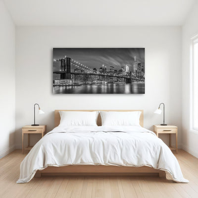 AUTO-MOCKUP ROOM | BROOKLYN BRIDGE Monochrome