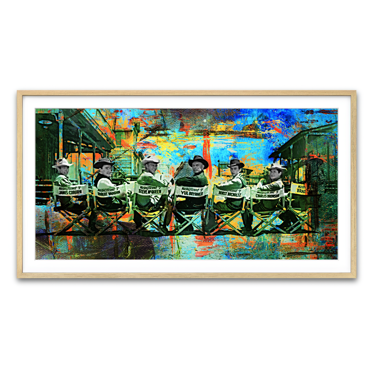 Framed Print 2x1 Natural