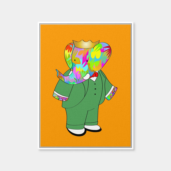 Babar Wall Art — Framed Canvas Format preview