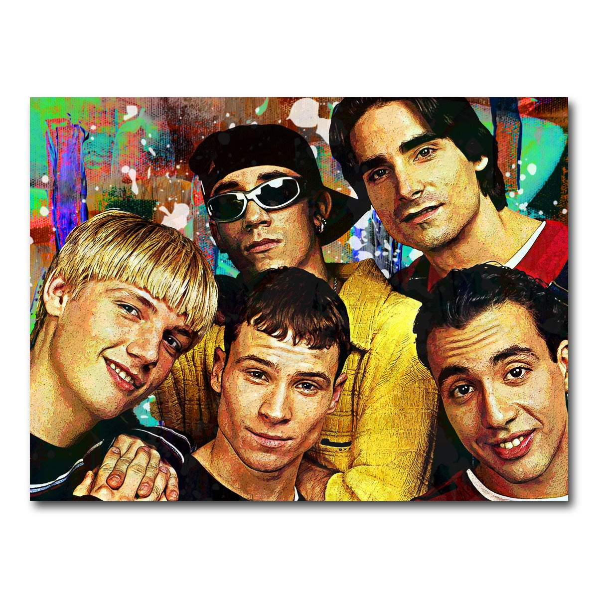 AUTO-MOCKUP WHITE | Backstreets Back | 1 Piece | Gallery Wrap Canvas | group=4x3