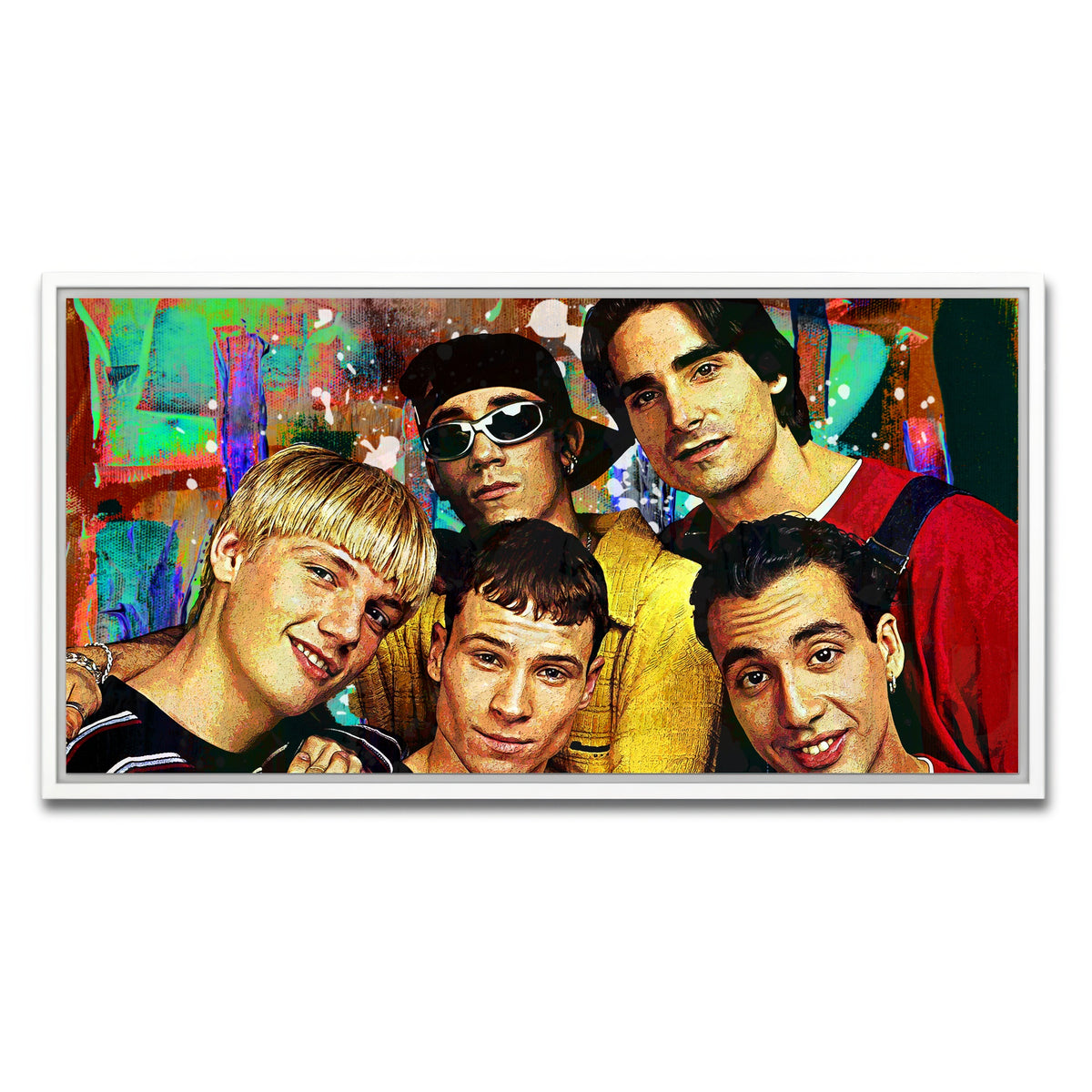 AUTO-MOCKUP WHITE | Backstreets Back | 1 Piece | White Framed Canvas | group=2x1