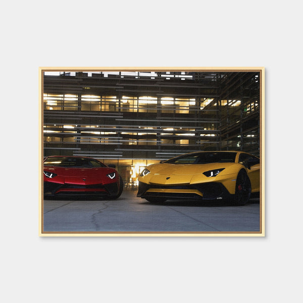 Bad Boy Combo Wall Art — Framed Canvas Format preview