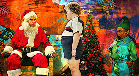 Bad Santa Wall Art