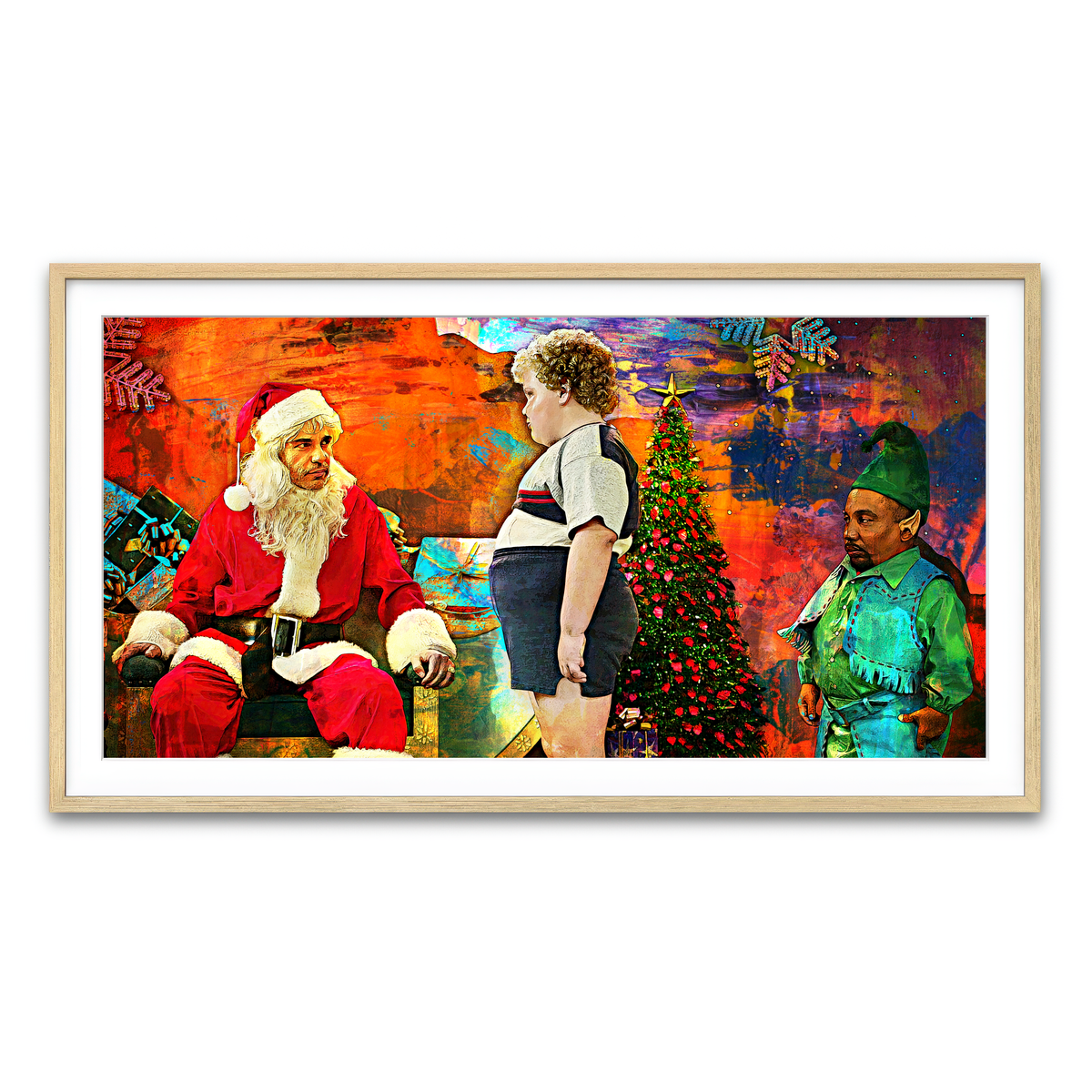 Framed Print 2x1 Natural