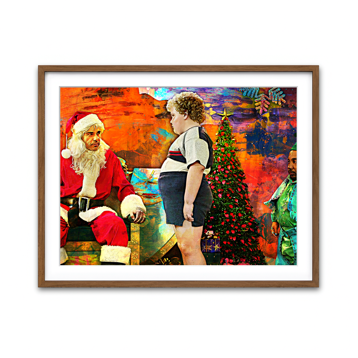 Framed Print 4x3 Walnut