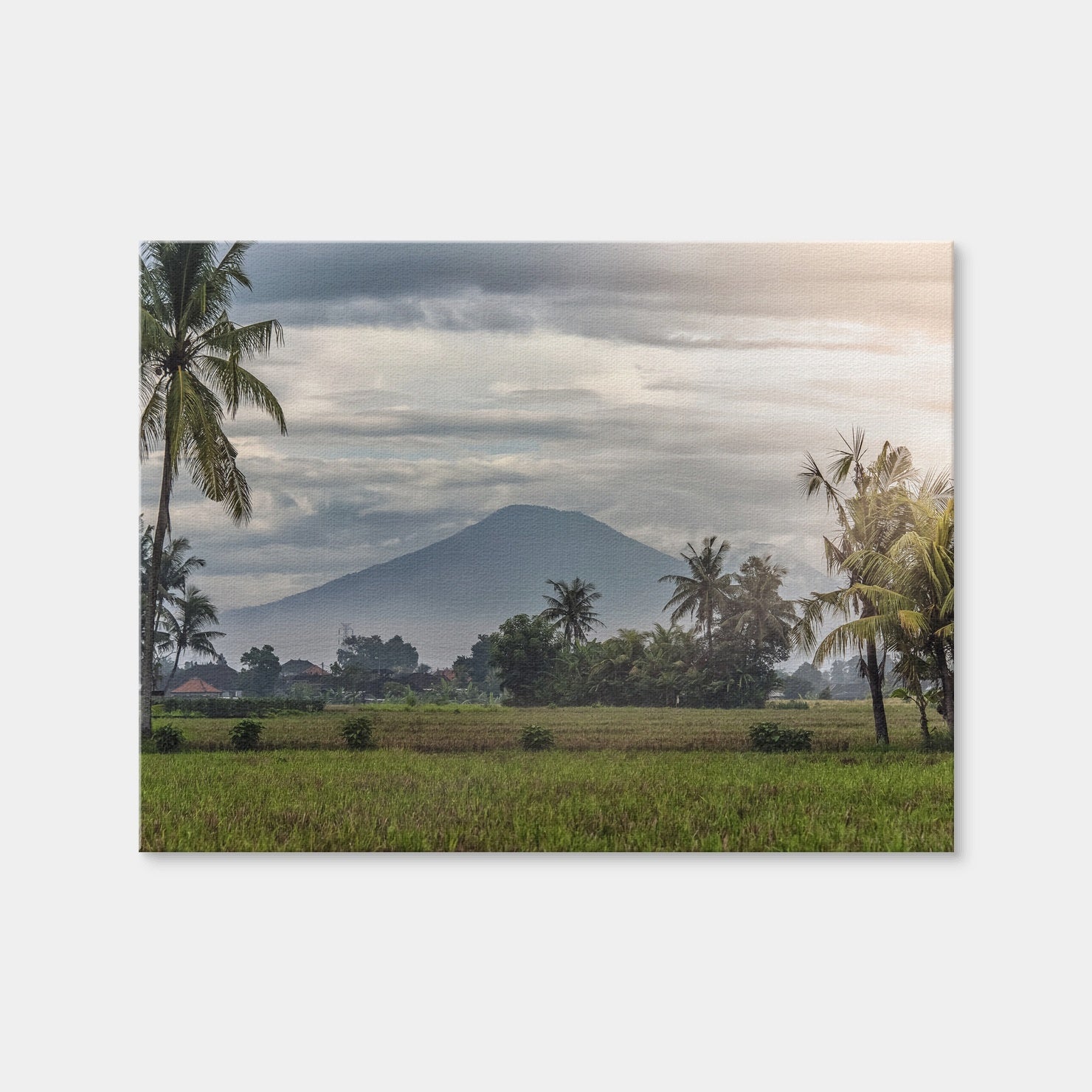 AUTO-MOCKUP WHITE | Bali Landscape | 1 Piece | Gallery Wrap Canvas | group=4x3