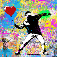 Balloon Thrower Wall Art